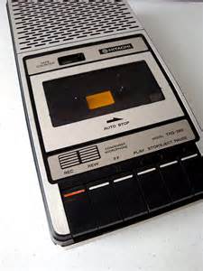 tape recorder